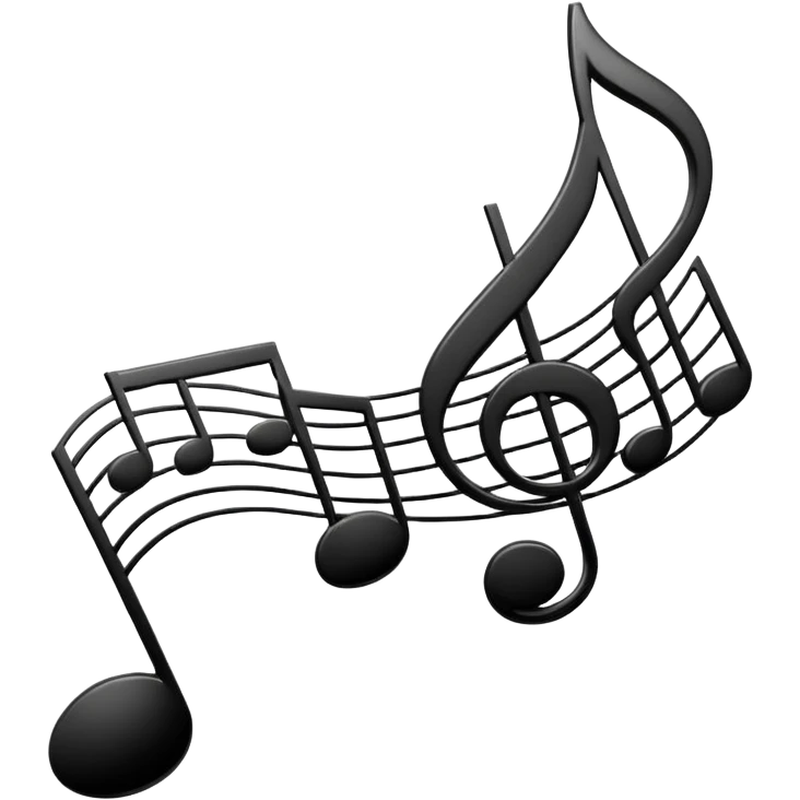 black music dynamic emoji