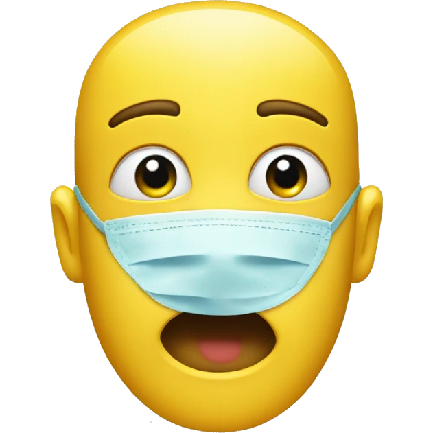 Yellow medical  seringe  emoji