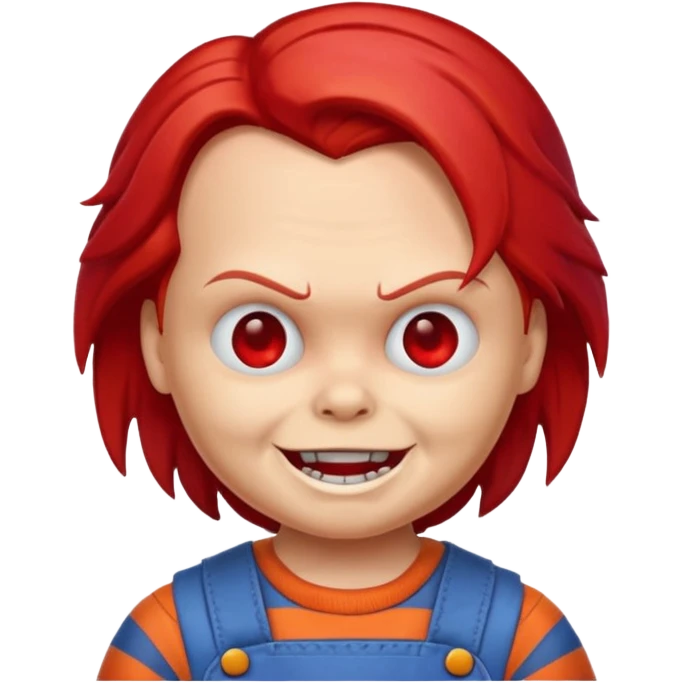 Un emojin de chuky emoji