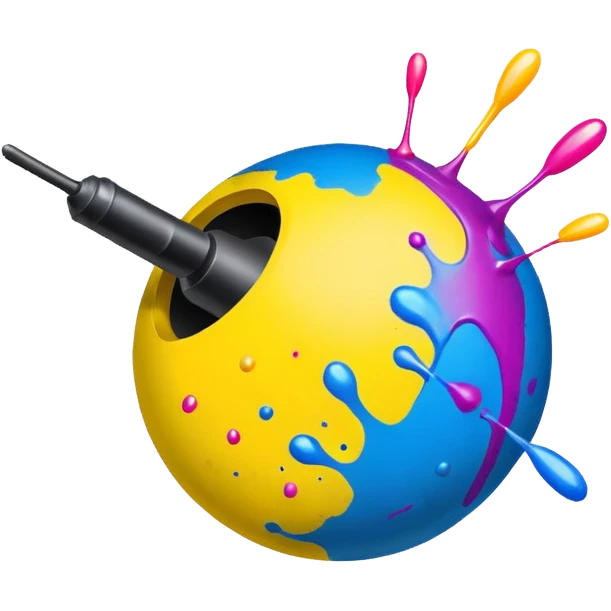 paintball bullett emoji