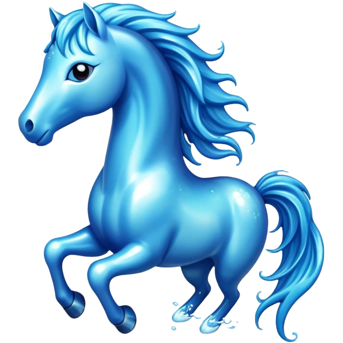 Water horse  emoji