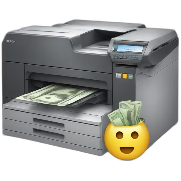 printer with cash drawer emoji