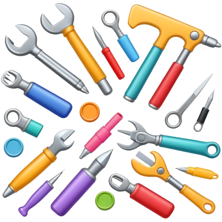 Scrapbooking tools emoji