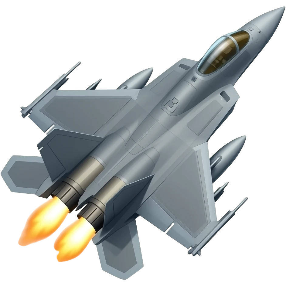 F22 raptor climbing with afterburners fire. With bottom of aircraft pointing up and to the right with no weapons on wings emoji