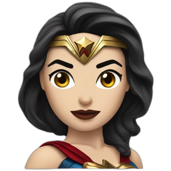 villain wonderwoman emoji