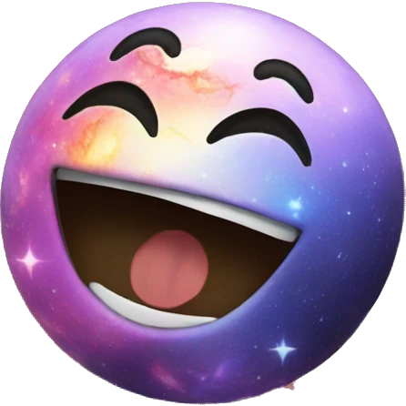 Galaxy laughing emoji  emoji