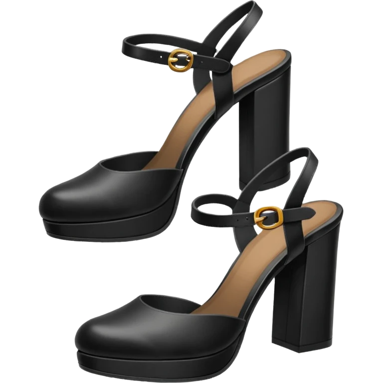 Block heels emoji