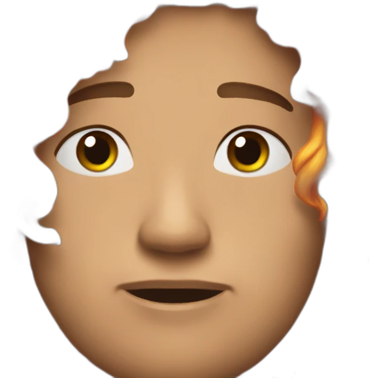 the fiery solution emoji