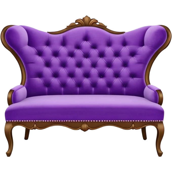 Violet banquette  emoji