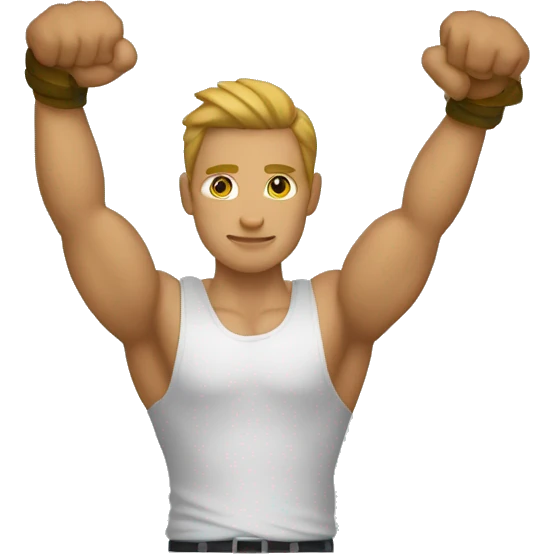PERSONA CON UN BRAZO LEVANTADO Y PUÑO CERRADO emoji