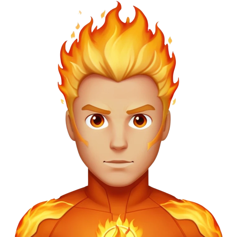 jonny storm, human torch emoji