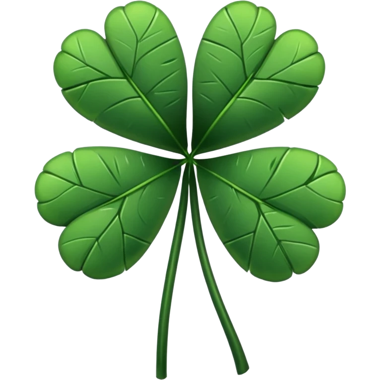 🍀The five-leaf clover that turned black emoji