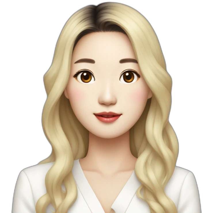 Korean singer kim ming jeong emoji