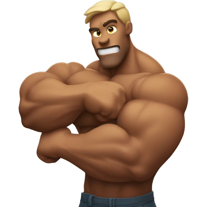 flexing biceps emoji