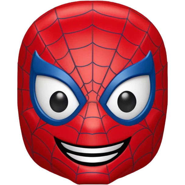 Spiderman Lego head emoji