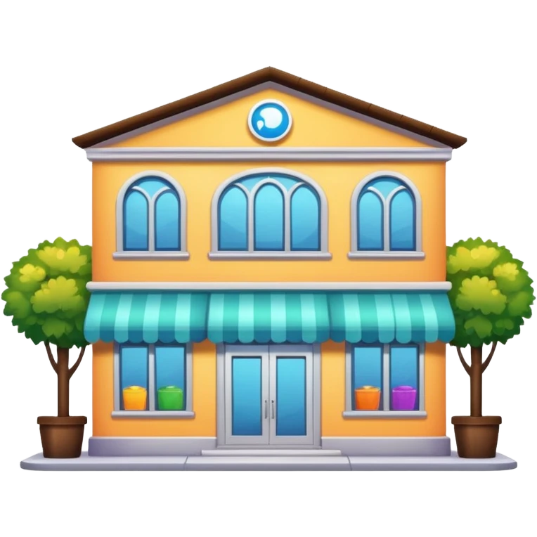 petshop building emoji