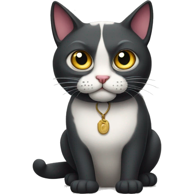 feared cat emoji