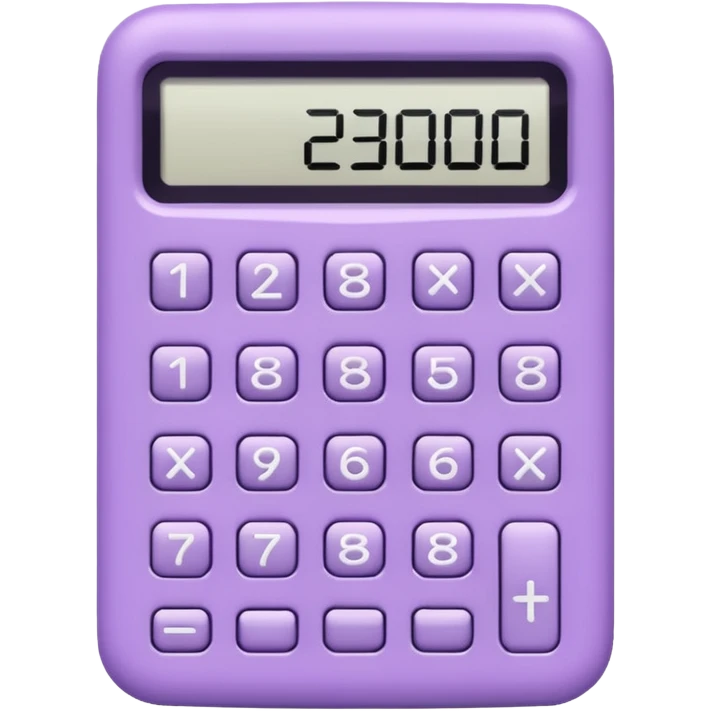 LILAC CALCULATOR emoji