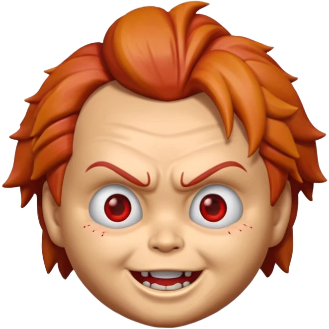 Un emojin de chuky emoji