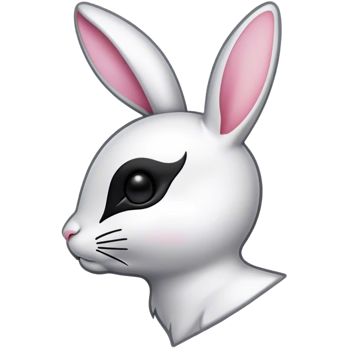 playboy bunny logo side view emoji