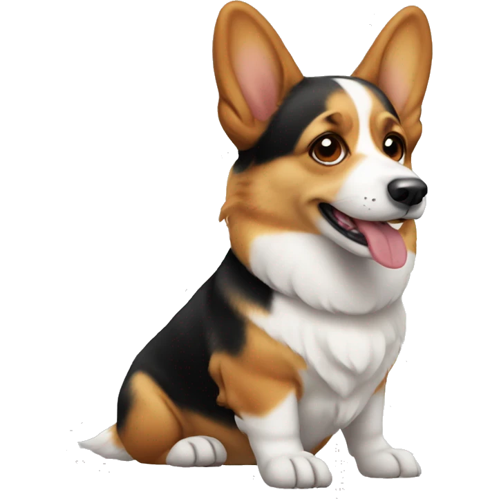 Dog corgi  emoji