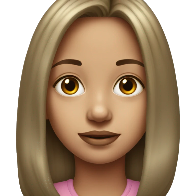 realistic portrait of girl emoji