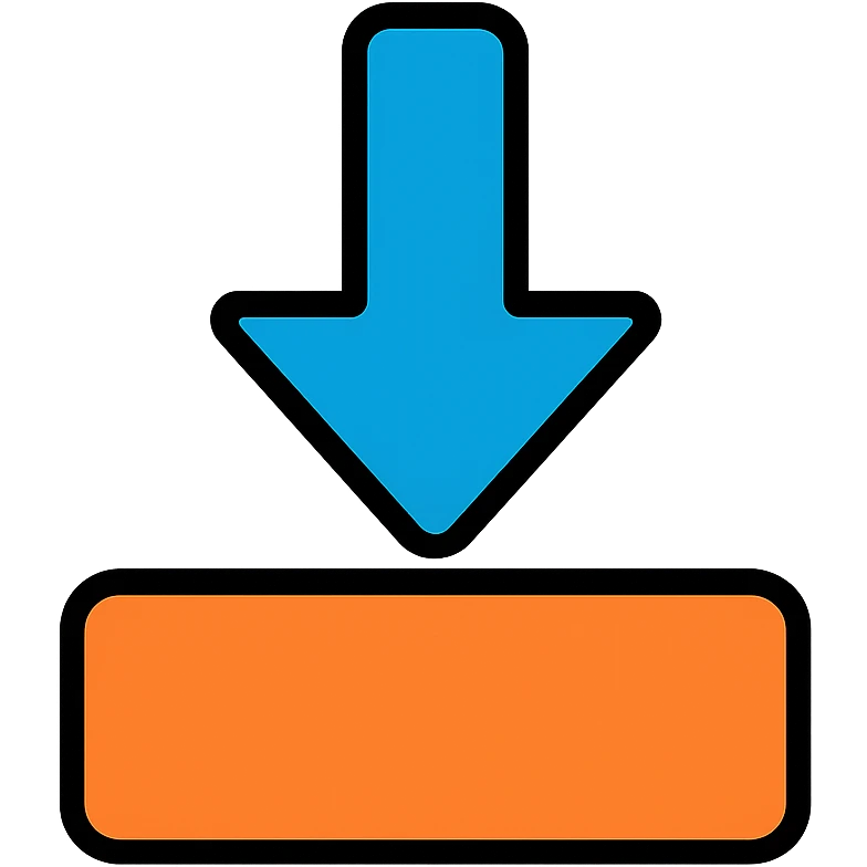 download button emoji