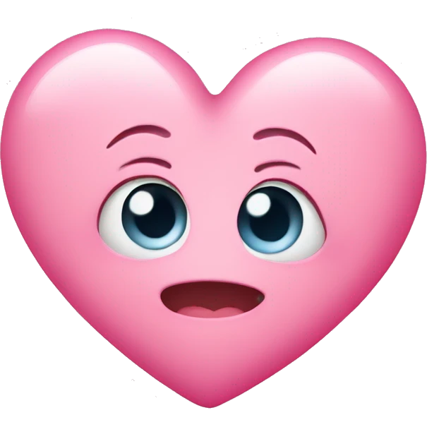 cute pinky heart emoji