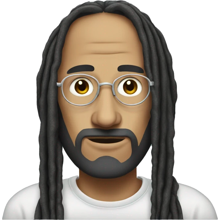 Steve Jobs with dreads emoji