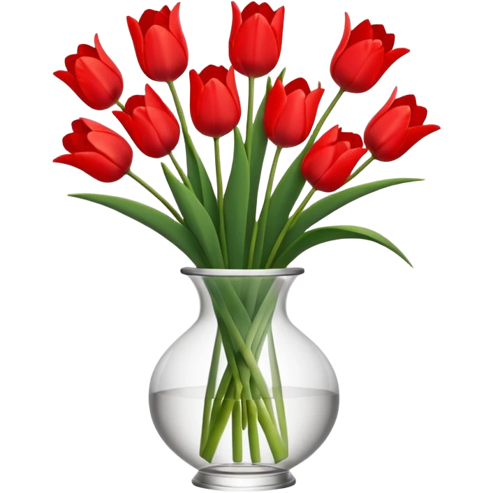 Minimalistic flat vector icon, iOS style, thin black contour on white background. Flower bouquet arranged in a simple vase. Clean, elegant, no text, no shadows.
 emoji