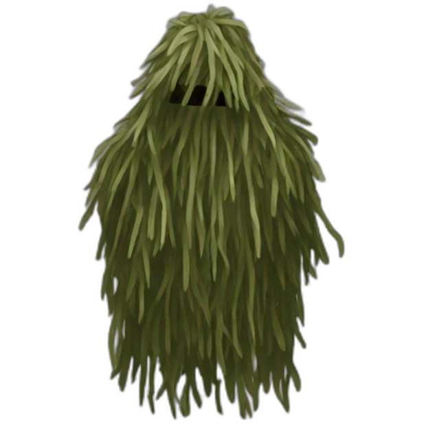Ghillie clothes emoji
