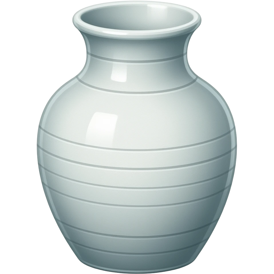 Painting of a vase emoji