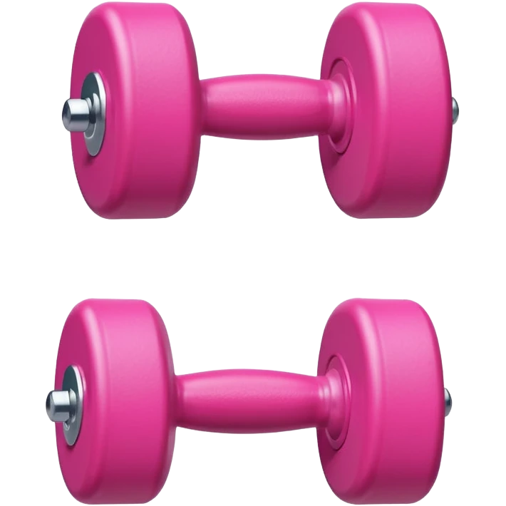 pink mini dumbbell emoji