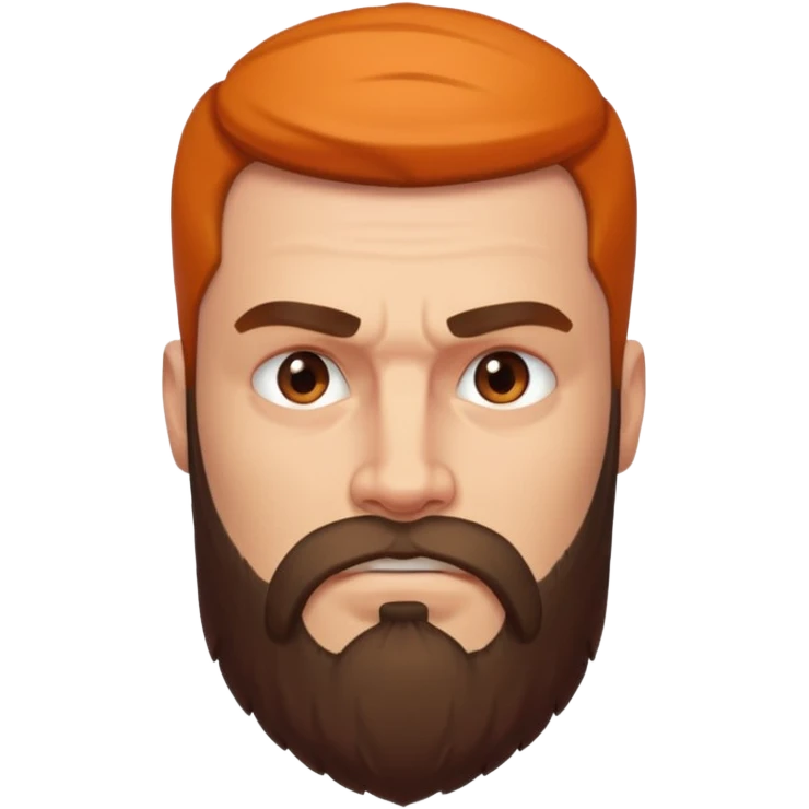 heroic man with beard emoji