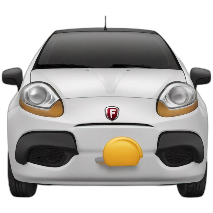Fiat Grande punto nera emoji