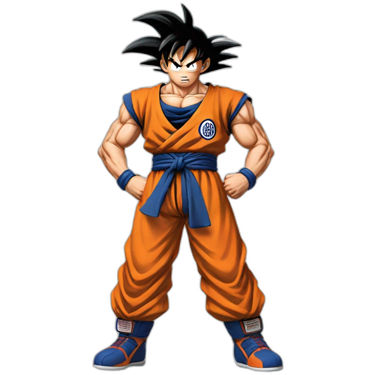 does goku clean nuts? emoji