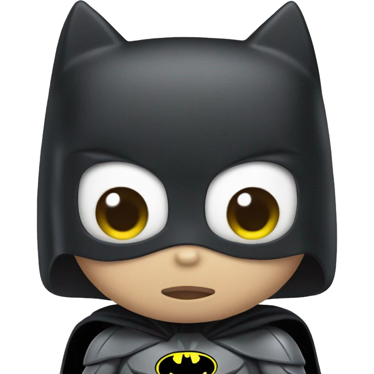 Hello kitty as Batman  emoji