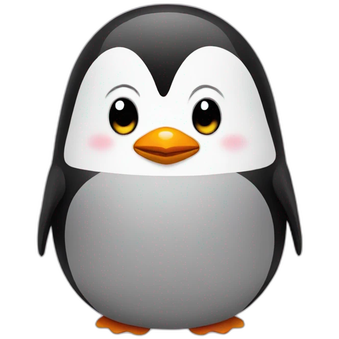 fat penguin emoji