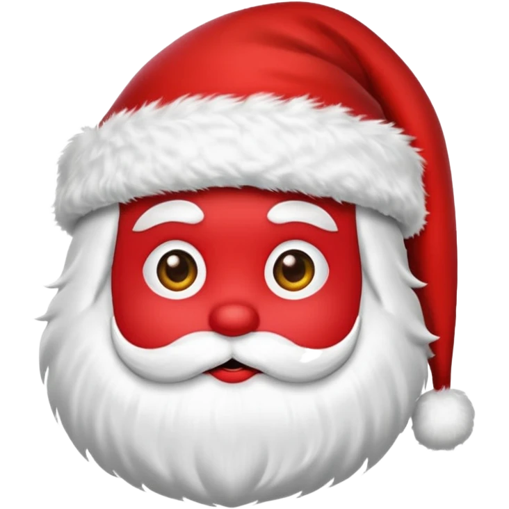 Santa hat without face emoji emoji