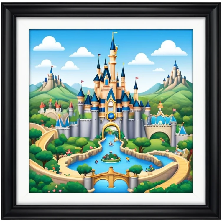 Disney land emoji
