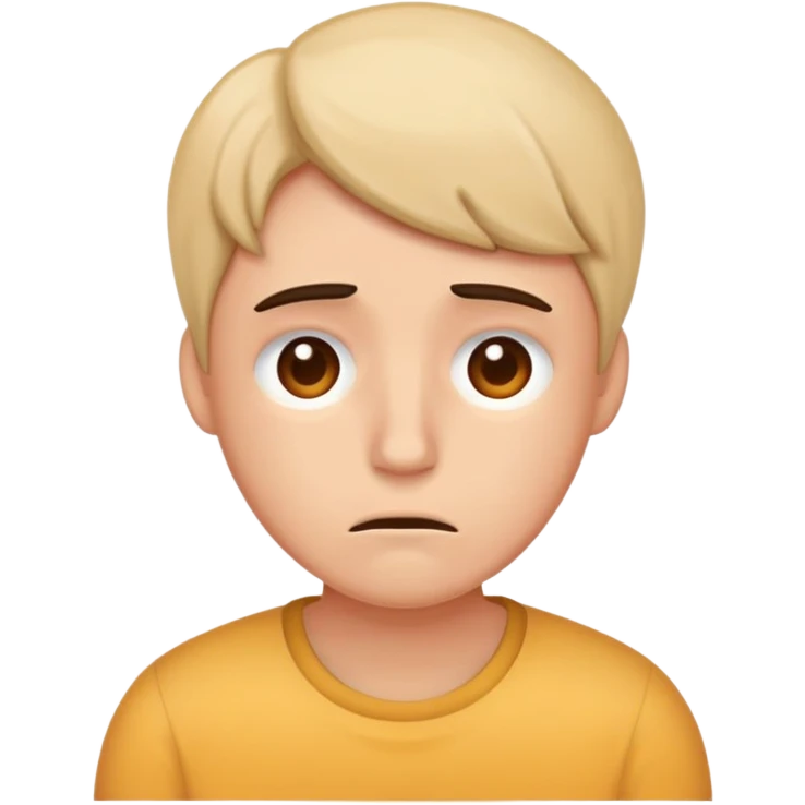 mentally exhausted emoji