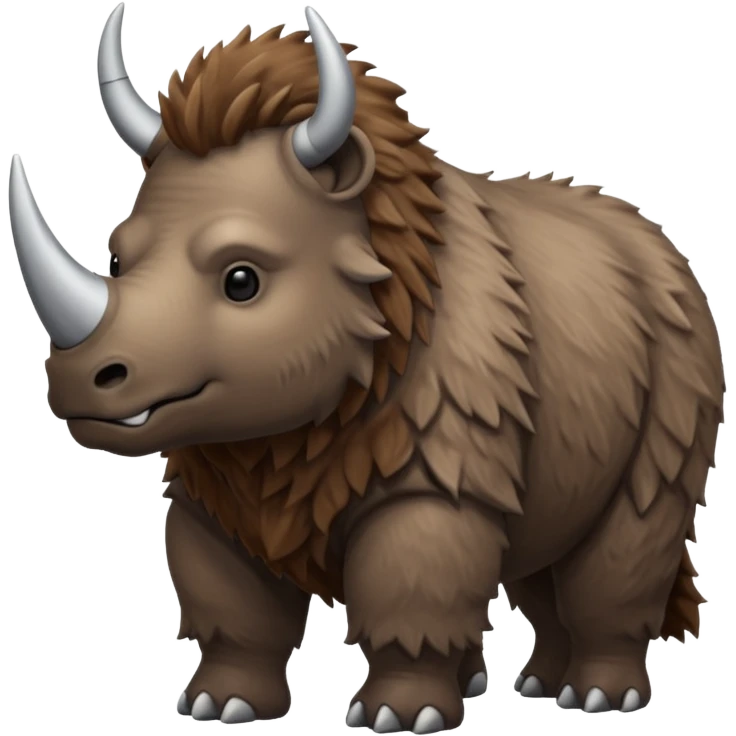 Woolly Rhino emoji