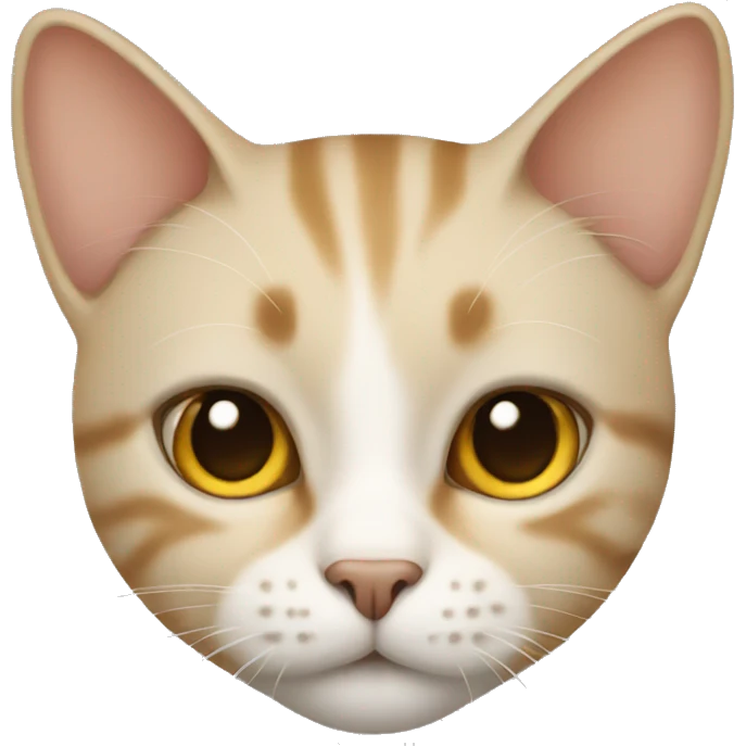 beige cat emoji