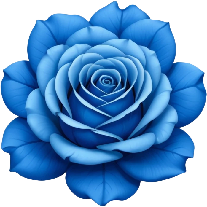 Blue Rose emoji