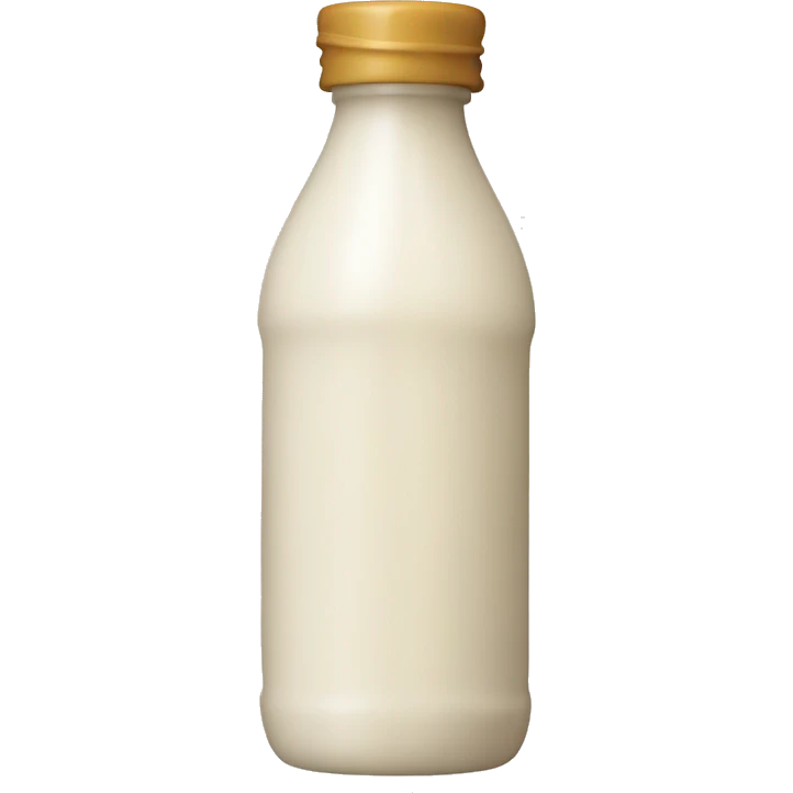 bottle of cream emoji
