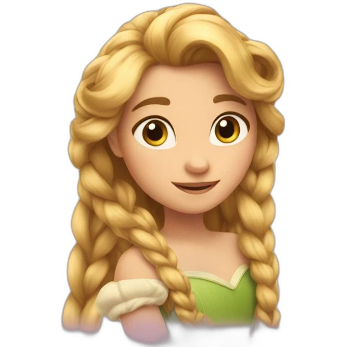 Raiponce emoji