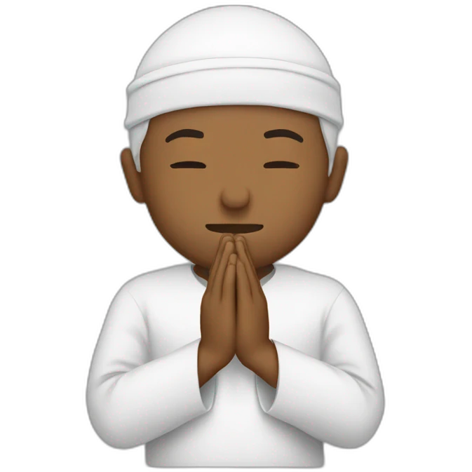Muslim praying emoji
