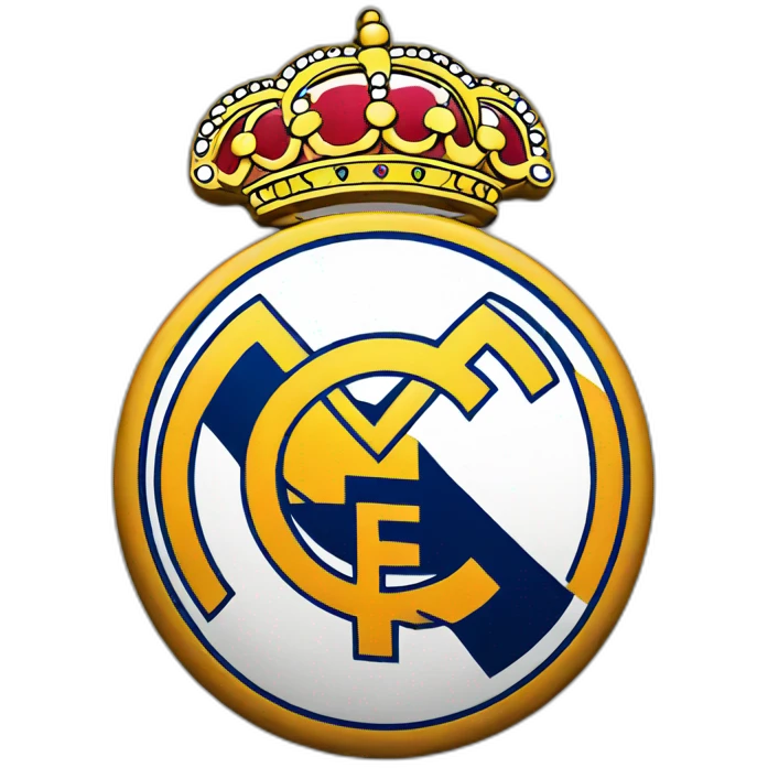 Real Madrid logo   emoji