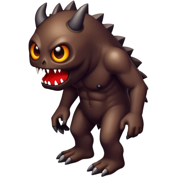 isometric dead space monster Lurking Shade emoji