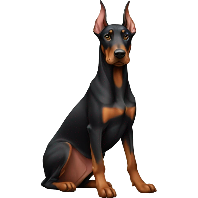 Beautiful Doberman  emoji